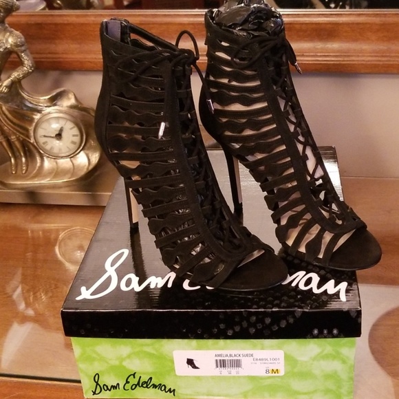 Sam Edelman Shoes - Brand New Sam Edelman Black Amelia Heels 8